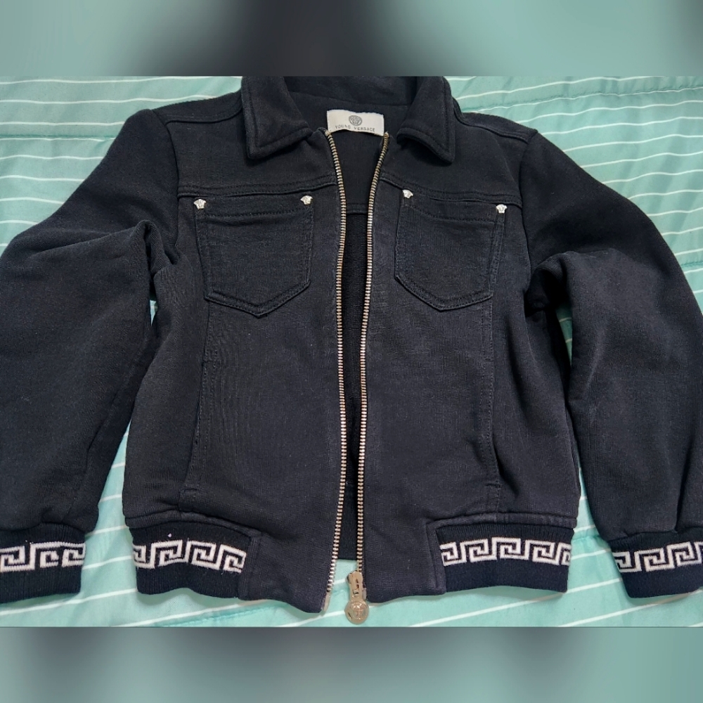 Authentic VERSACE boys Jacket 4T